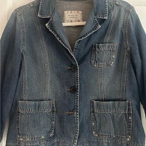 Abercrombie & Fitch Blue Jean Jacket